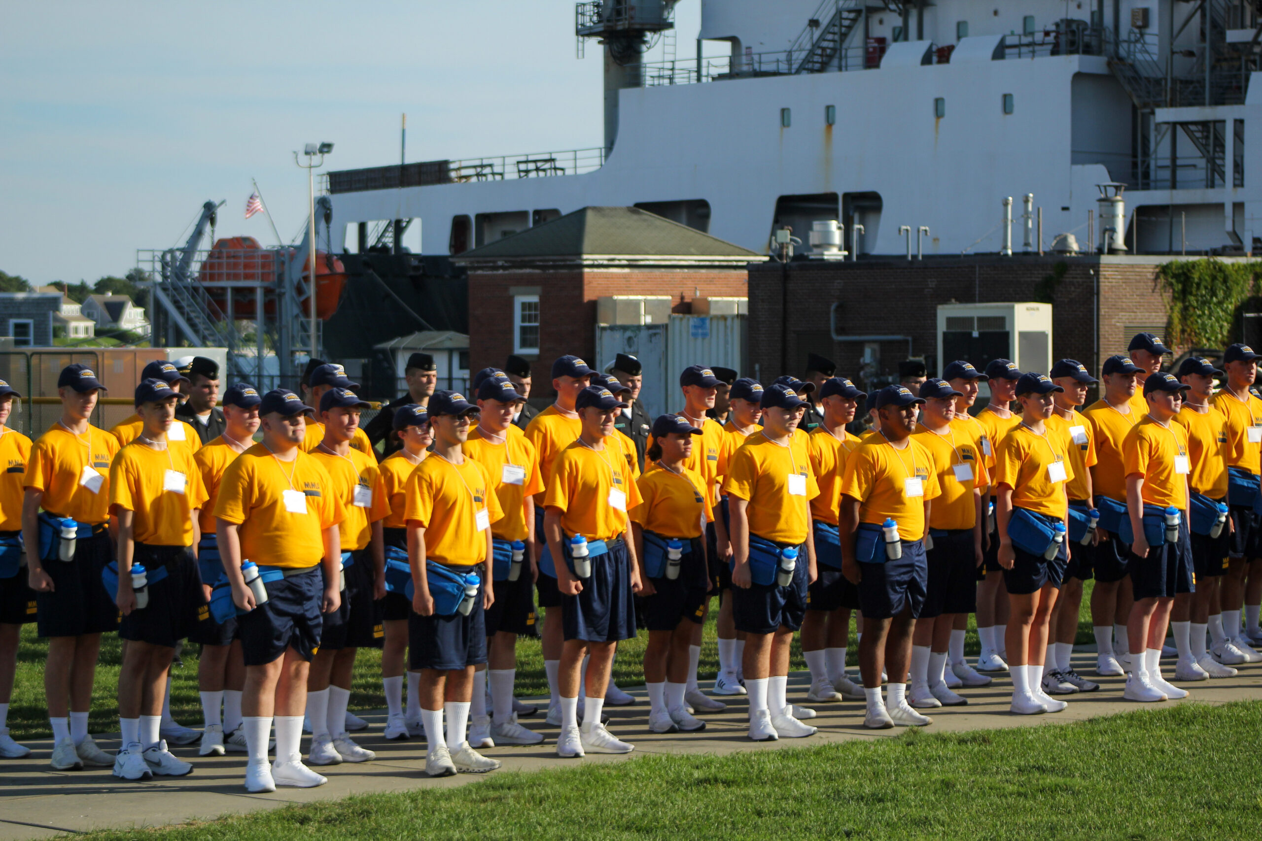 6th Company Massachusetts Maritime Academy Orientation 2022